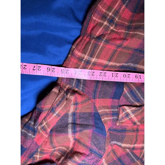 Field & Forest plaid pearl button snap mens cotton shirt XL chore barn outdoors - Picture 4 of 5